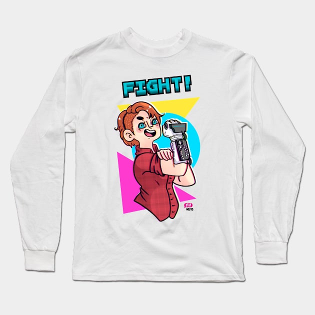 PowerGlove Long Sleeve T-Shirt by LabRat